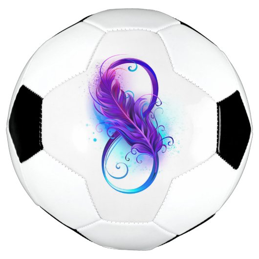 Infinity with purple feather (Tourné)