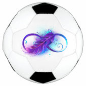 Infinity with purple feather (Devant)