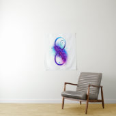 Infinity with Purple Feather Wandkleed (In situ)