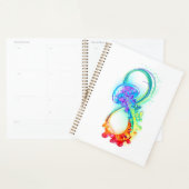 Infinity with Rainbow Jellyfish Planner (Display)