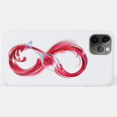 Infinity with Red Wine Case-Mate iPhone Case (Achterkant (horizontaal))
