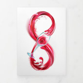 Infinity with Red Wine Drieluik Programma (Cover)