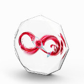 Infinity with Red Wine Fotoblokken (Rechts)