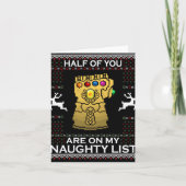 Infinity Xmas Friend T Shirt Kaart (Voorkant)