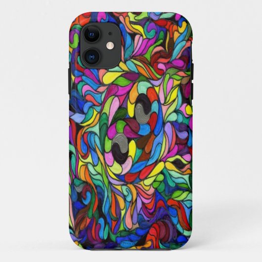 Infinity Yin Yang Chaos Case-Mate iPhone Case (Achterkant)
