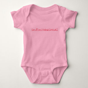 Infintesimally kleine baby romper - roze