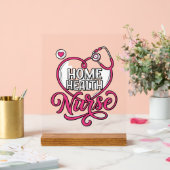 Infirmière à domicile Stethoscope rose Création de (Mariage)