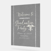 Infirmière acrylique Médicale Affiche de bienvenue (Angle)