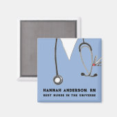 Infirmière Appréciation Cadeaux Magnet (Recto/Verso)