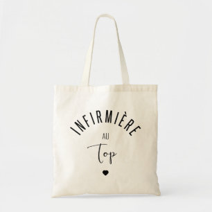 Infirmiere au top tote bag