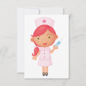 Infirmière Avec Invitations D'Aiguilles (Devant)
