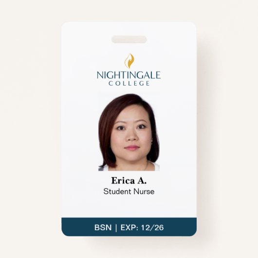 Infirmière BSN Badge (Devant)