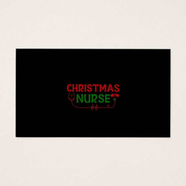 Infirmière Cadeau de Noël (Devant)