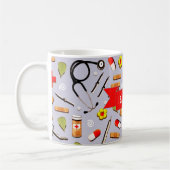 Infirmière café Mug (Gauche)