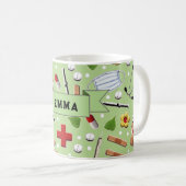 Infirmière café Mug (Devant droit)