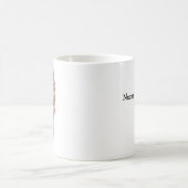 Infirmière chic personnalisée (cheveux blonds) Mug (Centre)
