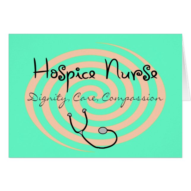 Infirmière "compassion d'hospice de soin de (Devant horizontal)