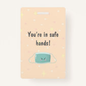 Infirmière Cute Kawaii Infirmière Badge Médicale p (Dos)