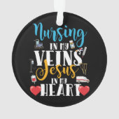 Infirmière dans mes veines Christian RN Nurse (dos)