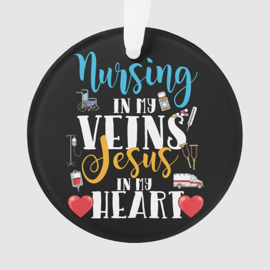 Infirmière dans mes veines Christian RN Nurse (devant)