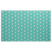 Infirmière de Hérisson| tissu turquoise motif doct (Yard)