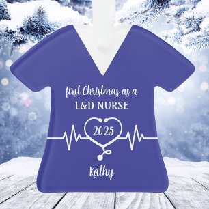 Infirmière de L&D personnalisée Noël