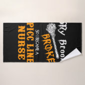 Infirmière de ligne PICC (Serviette de bain)