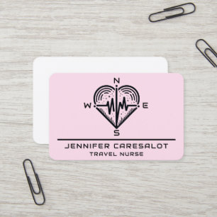 Infirmière de voyage RN, LVN, LPN, Carte de visite