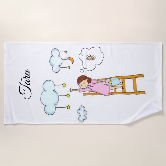 Infirmière des serviettes de plage (Devant)