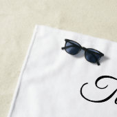 Infirmière des serviettes de plage (En situation)