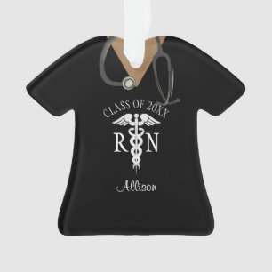Infirmière Diplôme Médicale Uniforme Nom person