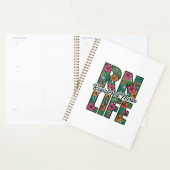 Infirmière diplômée RN Life Floral Vector Design_1 (Devant avec enveloppe)