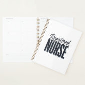 Infirmière diplômée Script Typographie Vector Desi (Devant avec enveloppe)
