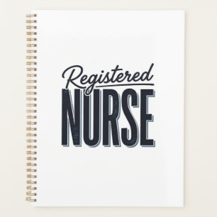 Infirmière diplômée Script Typographie Vector Desi