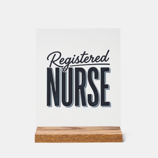 Infirmière diplômée Script Typographie Vector Desi (Recto)