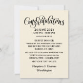 Infirmière / Docteur - Invitation à l'obtention du (Dos)