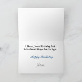 Infirmière donnant prise dans la Butt carte d'anni (Intérieur)