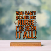 Infirmière drôle a tout vu conception Halloween vi (Neutre)