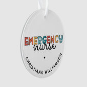 Infirmière d'urgence sur mesure infirmière infirmi (devant)