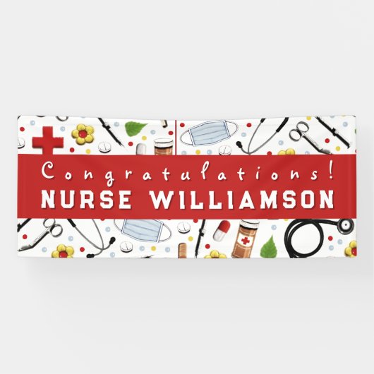 Infirmière École de soins infirmiers Bannière (Horizontal)