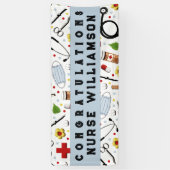 Infirmière École de soins infirmiers Bannière (Vertical)