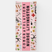 Infirmière École de soins infirmiers Bannière (Vertical)