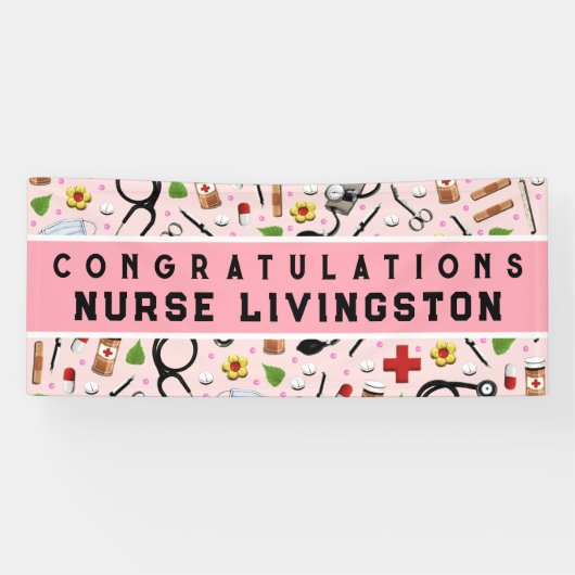 Infirmière École de soins infirmiers Bannière (Horizontal)