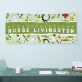 Infirmière École de soins infirmiers Bannière (Salon professionnel)