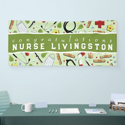 Infirmière École de soins infirmiers Bannière (Salon professionnel)