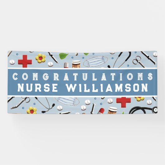 Infirmière École de soins infirmiers Bannière (Horizontal)