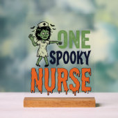 Infirmière effrayante Halloween Vintage Vector Des (Neutre)