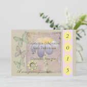 Infirmière et praticienne Invitations de diplômés  (Debout devant)