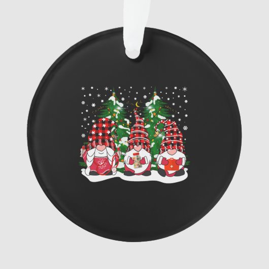 Infirmière Gnomes Père Noël Light Nurse Gnomies (devant)