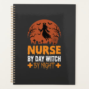 Infirmière Halloween de Jour Sorcière de Nuit